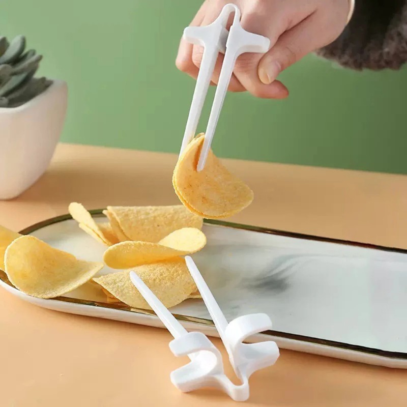 Snacks Food Video - 1PC 게임용 다기능 간식 집게, 영상