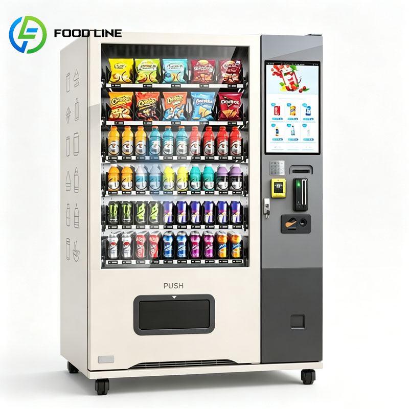 Food Snacks Vending Machine - 음료 자판기 상업용 자동 냉음료 디스펜서