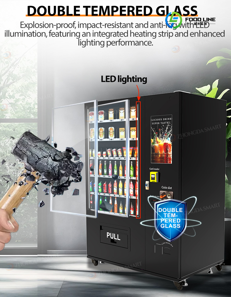 Food Snacks Vending Machine - FL 디지털 MDB 호환 스낵 및