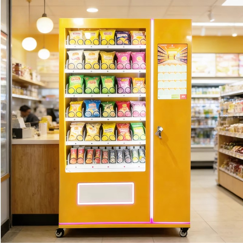 Food Snacks Vending Machine - 자동 스낵 자판기 상업용 음료 판매