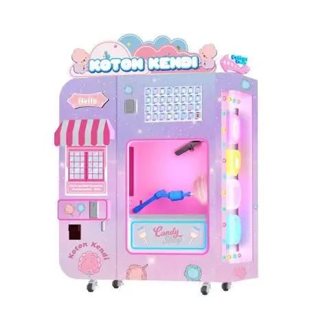 Food Snacks Vending Machine - 자동 소형 스낵 핫푸드 아이스크림 솜사탕