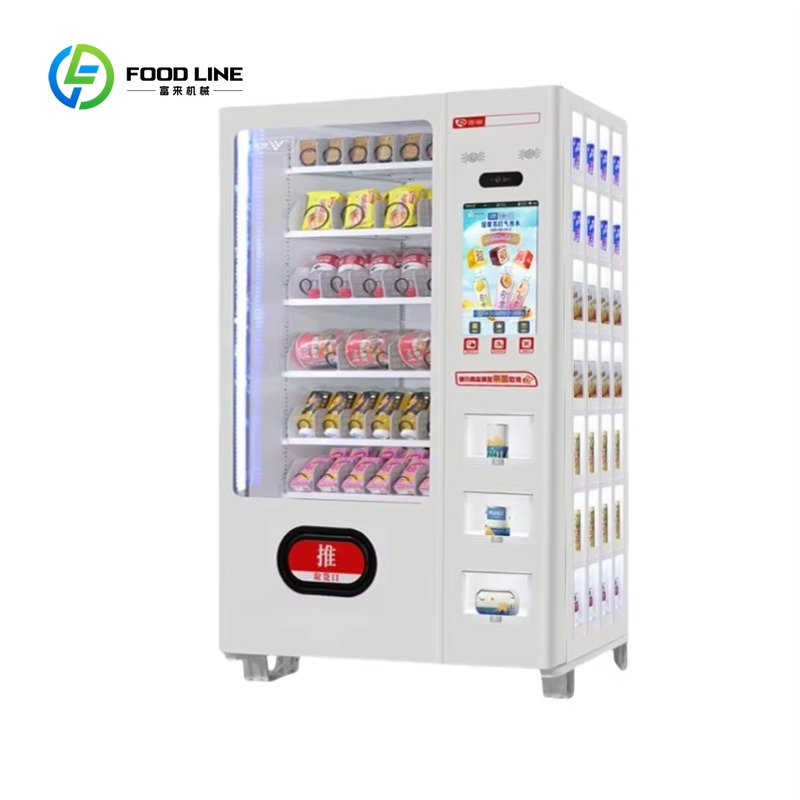 Food Snacks Vending Machine - 음식 및 음료 자판기, 컴프레서 냉각,