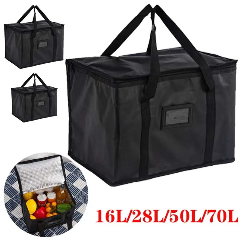 Food Snacks Delivery - 휴대용 대형 음식 배달 보냉 가방