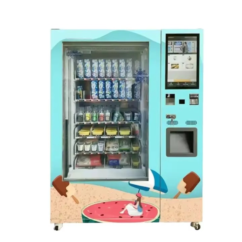 자동 얼음물 자판기 음료 스낵 콤보 물 자동 냉동식품  - Food Snacks Vending Machine 리뷰 및 가격