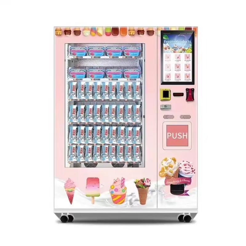자동 얼음물 자판기 음료 스낵 콤보 물 자동 냉동식품  - Food Snacks Vending Machine 리뷰 및 가격