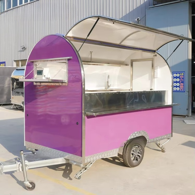 야외 노점 패스트푸드 키오스크 판매대 이동식 아이스크림 - Street Food Snacks 리뷰 및 가격