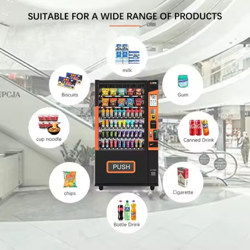 맞춤형 터치스크린 스마트 미니 음료 및 스낵 자판기 ( - Food Snacks Vending Machine 리뷰 및 가격