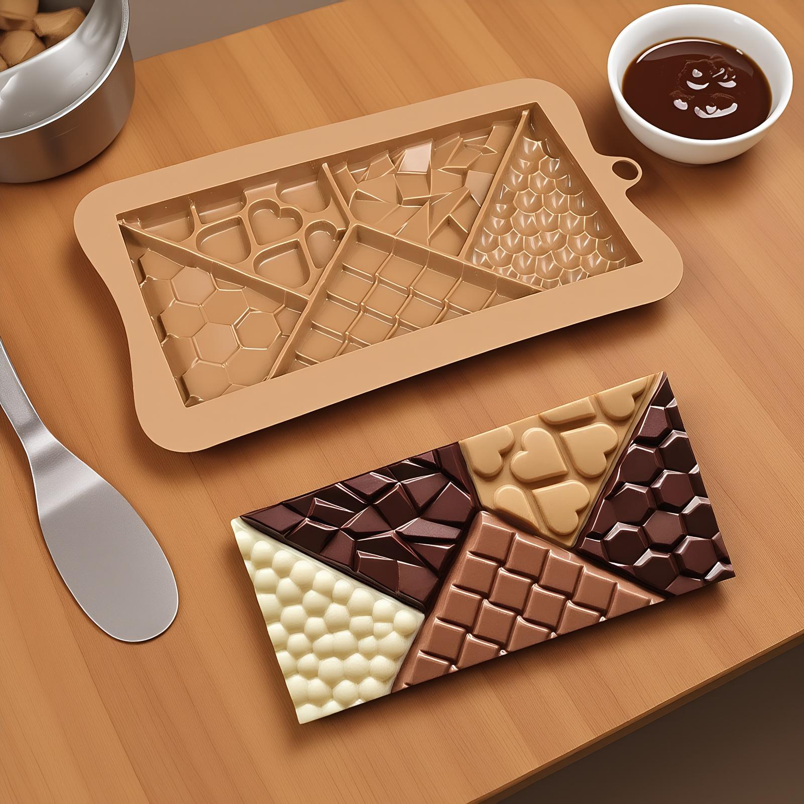 실리콘 초콜릿 바 몰드 식품 등급 유연하고 쉽게 분리되 - Food Energy Snacks 리뷰 및 가격