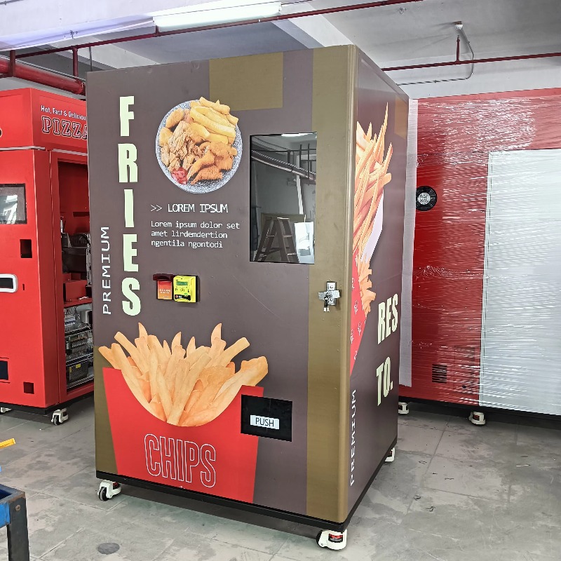 상업용 자동 감자튀김 자판기 스마트 감자튀김 키오스크  - Food Snacks Vending Machine 리뷰 및 가격