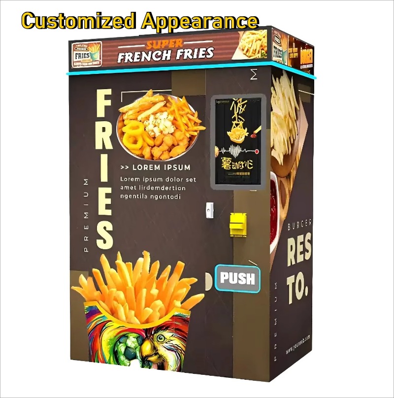 상업용 자동 감자튀김 자판기 스마트 감자튀김 키오스크  - Food Snacks Vending Machine 리뷰 및 가격