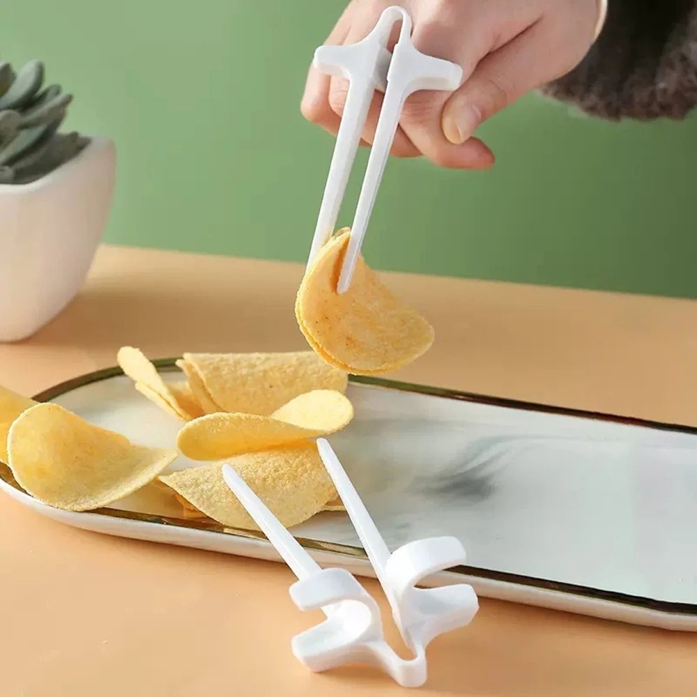 1PC 레이지 핑거스 젓가락 - 비디오 스트리밍을 위한 - Snacks Food Video 리뷰 및 가격