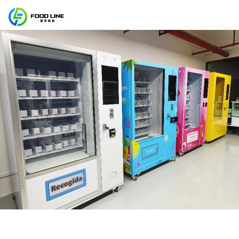 맞춤형 터치스크린 식음료 자판기 - Food Snacks Vending Machine 리뷰 및 가격