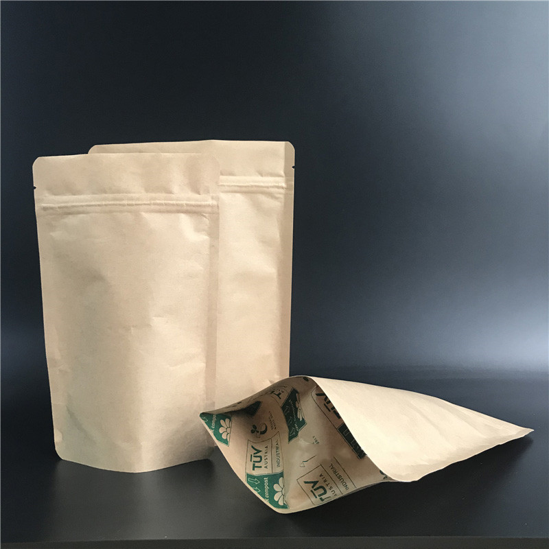 50pcs Resealable Doypack 브라운 크 - Food Energy Snacks 리뷰 및 가격