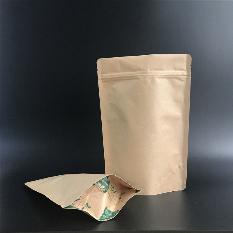 50pcs Resealable Doypack 브라운 크 - Food Energy Snacks 리뷰 및 가격